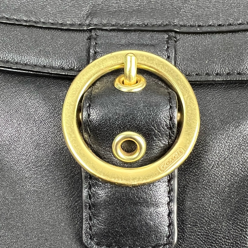 Coach Penelope Gold Leather Tote No: L1173-F18890 - Picture 16 of 16